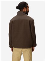 Wanderer High Pile Fleece Pullover - Hickory Nut
