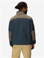 Wanderer High Pile Fleece Pullover - Thunderhead / Claystone
