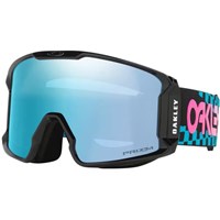 Prizm Line Miner L Goggle - Chex Black Frame w/ Prizm Snow Sapphire Iridium Lens (OO7070-I2)