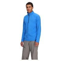 Men's Oly Baselayer Zip Top - Bali Blue