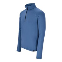 Men's Oly Baselayer Zip Top - Indy Blue