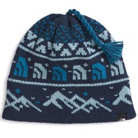 Cabin Ski Tuke Hat - Summit Navy Jacquard / Tassel