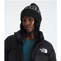 Retro Cabin Beanie - TNF Black / White Dune