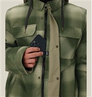 Men's Woodland Insulated Jacket - Sage Plaid