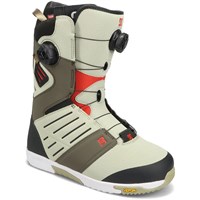 Men's Judge Double Boa Snowboard Boots - Taupe / Grey / Org