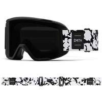 Squad S Goggle - Black Marble Frame w/ ChromaPop Sun Black + Yellow Lenses (M007642FO994Y)