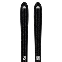 2027 Men's Depart 2.0 Skis - Black / Glitter / Silver
