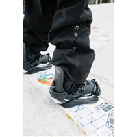 Unisex 32 Basin Fase Snowboard Bindings - Black