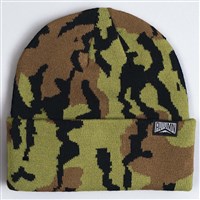 Old Growth Camo Beanie - Dark Sand