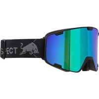 Spect Park Goggle - Matte Black Strap w/ Green + Green Mirror Lenses