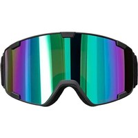 Spect Park Goggle - Matte Black Strap w/ Green + Green Mirror Lenses