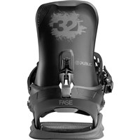 Unisex 32 Basin Fase Snowboard Bindings - Public / Black / Grey