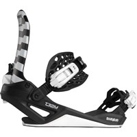 2027 T32M Fase Snowboard Bindings - Volcom / Black / White