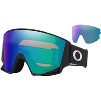 Flow M Matte Black Goggle - Matte Black Frame w/ Prizm Sage Gold + Prizm Iced Irid Lenses (OO7147-04)