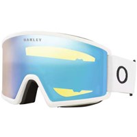 Oakely Target Line L Goggles - Matte White Frame w/ Hi Yellow Lens (OO7120-08)