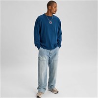 Men's 50/50 1990s Biolight Long Sleeve T-Shirt - Selvedge Blue