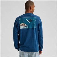 Men's 50/50 1990s Biolight Long Sleeve T-Shirt - Selvedge Blue