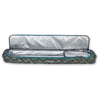 Alpine Padded Snowboard Travel Bag – Durable Gear Carrier - Green Electric