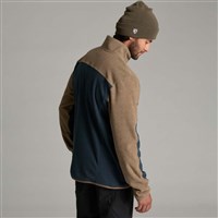 Men's Skorchr Fleece 1/4 Zip - Khaki / Storm Blue