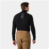 Men's Afton Knitted 1/2 Zip - Black