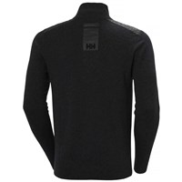 Men's Afton Knitted 1/2 Zip - Black