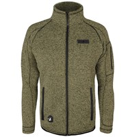 Men's 5V Heated Sweater Knit Jacket - Olive Green