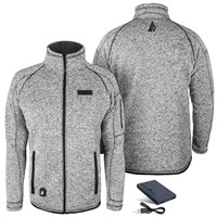 Men's 5V Heated Sweater Knit Jacket