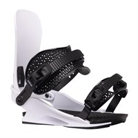 Men's Utility Snowboard Bindings - White / Black