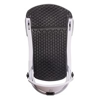 Men's Utility Snowboard Bindings - White / Black
