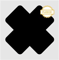 Poly Fleece Patch Collection - Black X