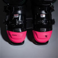2.5 Ski Boot Insulated Toe Cover - Hot Pink