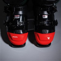 2.5 Ski Boot Insulated Toe Cover - Patrol Red