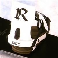 Men's Drone Snowboard Bindings - White