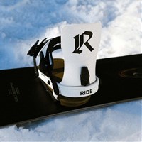 Men's Drone Snowboard Bindings - White