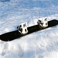 Men's Drone Snowboard Bindings - White