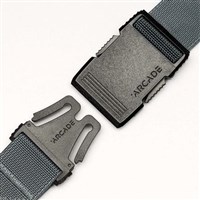 Hardware Slim Belt - Charcoal