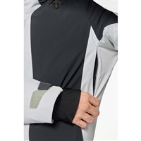 Men's Insulated Color Block Jacket - Black