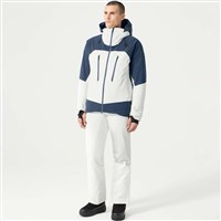Men's Insulated Color Block Jacket - Super White