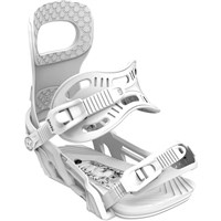 Men's Joint Snowboard Bindings - White