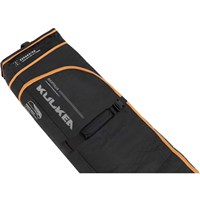 Kantaja Double Roller Ski Bag - Black / Gold
