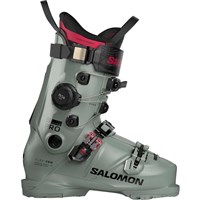 2027 Men's S/Pro Alpha C Boa 130 Ski Boots - Wrought Iron / Black / Raspberry