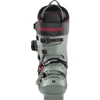 2027 Men's S/Pro Alpha C Boa 130 Ski Boots - Wrought Iron / Black / Raspberry