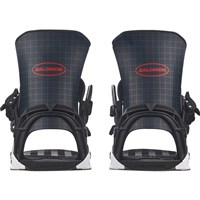 Men's Salomon District Snowboard Bindings - Black / White