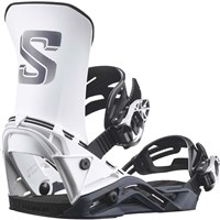Men's Salomon District Snowboard Bindings - White / Navy