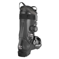 Men's S/Pro Alpha C BOA 100 Ski Boots - Black / Dark Grey Met / Silver Met
