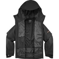 Men's Venom Full Zip Shell Jacket - Deep Black