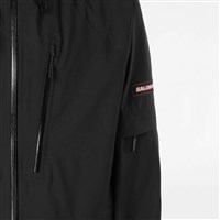 Men's Venom Full Zip Shell Jacket - Deep Black