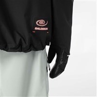 Men's Venom Full Zip Shell Jacket - Deep Black