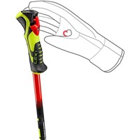 WCR Evo Lite SL TR Pole - Bright Red / Violet / Neon Yellow