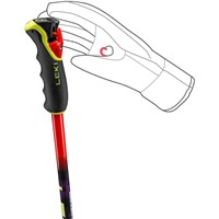 WCR Pro Lite GS TR Pole - Bright Red / Violet / Neon Yellow